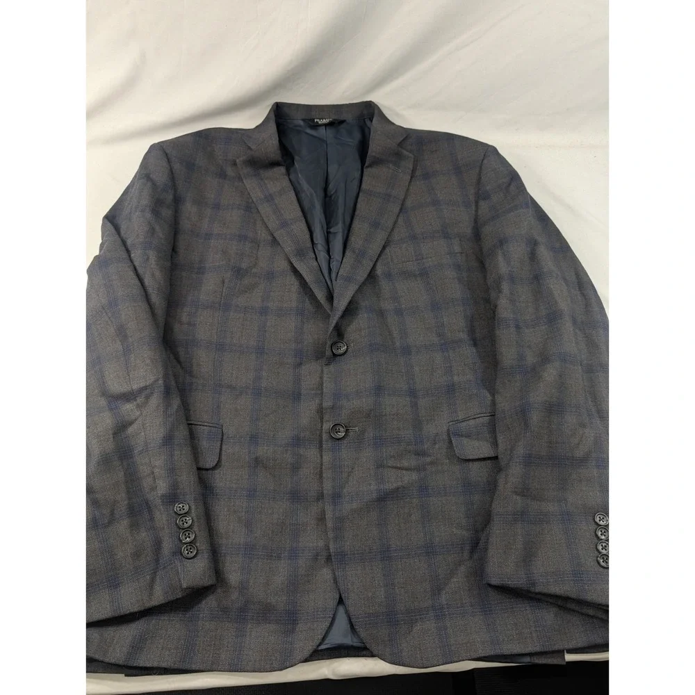 Jos. A. Bank Reserve Blazer Wool Glenn Check Plaid Sport Suit Jacket 48R 50